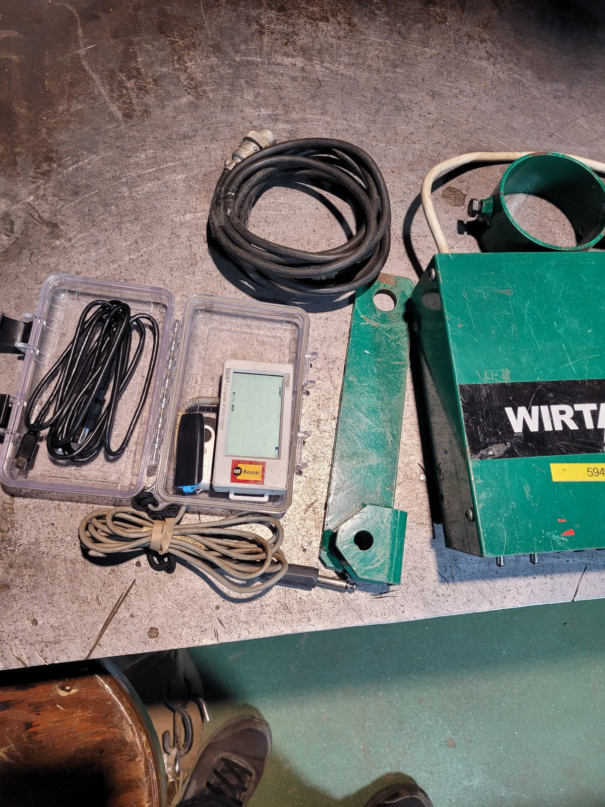 PACKAGE Greenlee 00967 TUGGER Cable Puller Deluxe Force Gauge 59452 REF 5