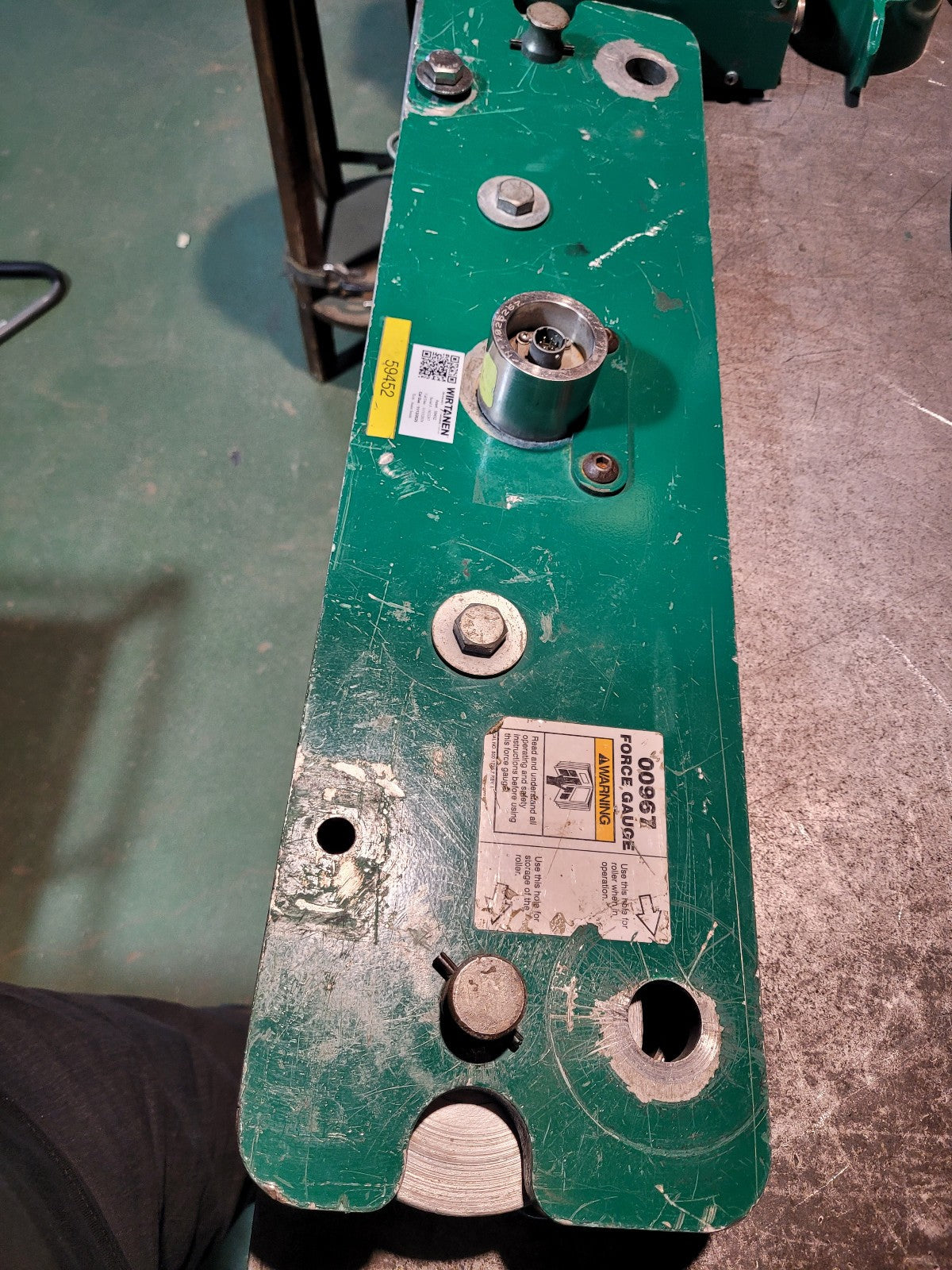 PACKAGE Greenlee 00967 TUGGER Cable Puller Deluxe Force Gauge 59452 REF 5