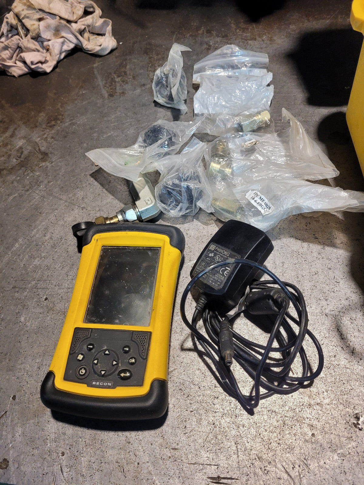MCELROY DATALOGGER DL4501 MDL3-0015 WITH CASE