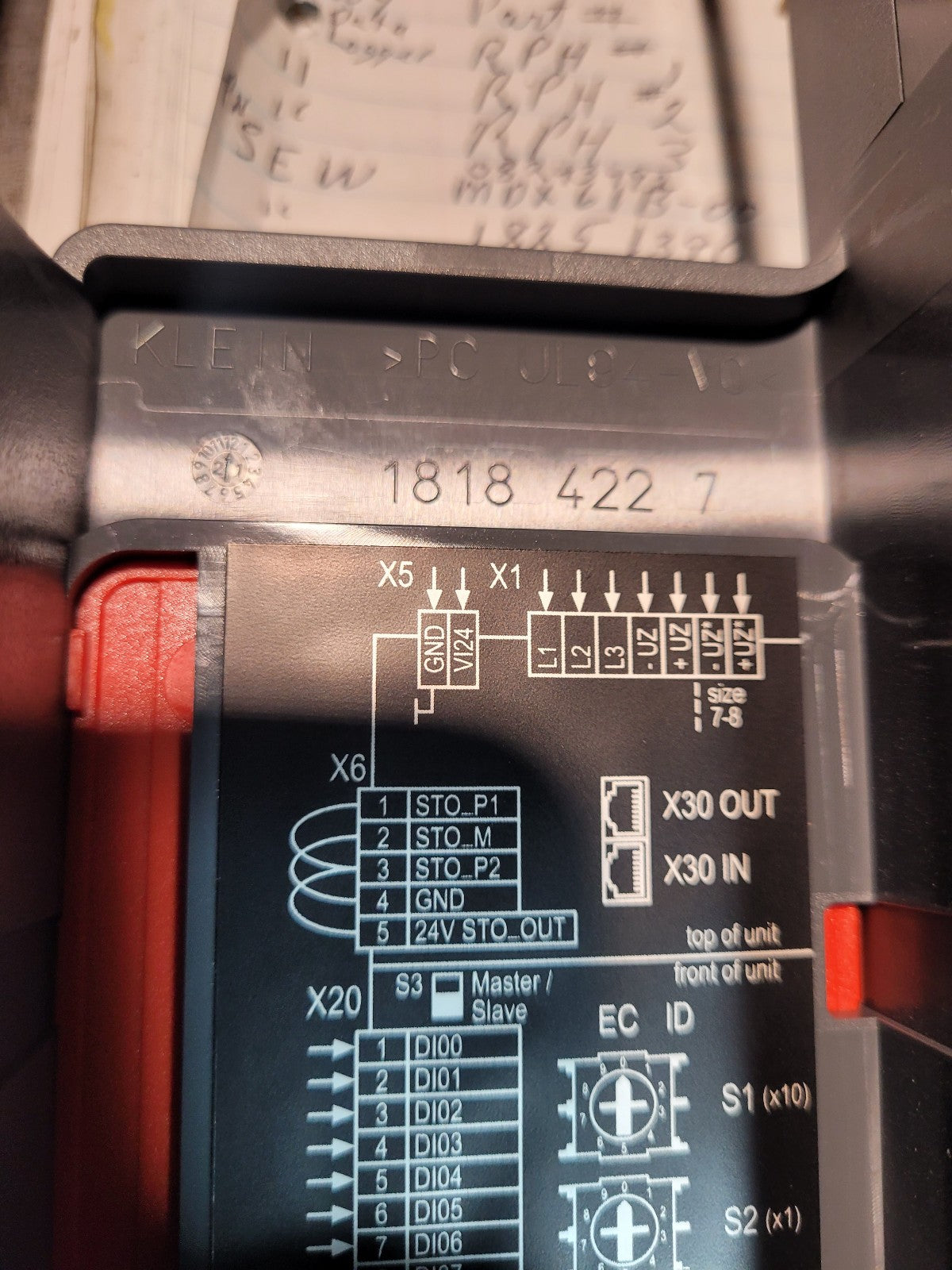 NEW MDX91A00405E34, MDX91A-0040-5E3-4 SEW INVERTER