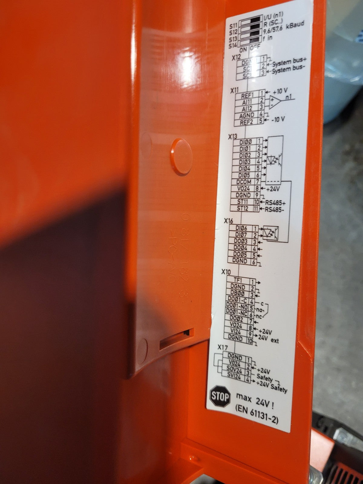 USED MDX61B-0055-2A3-4-00, 08243492 SEW MOVIDRIVE