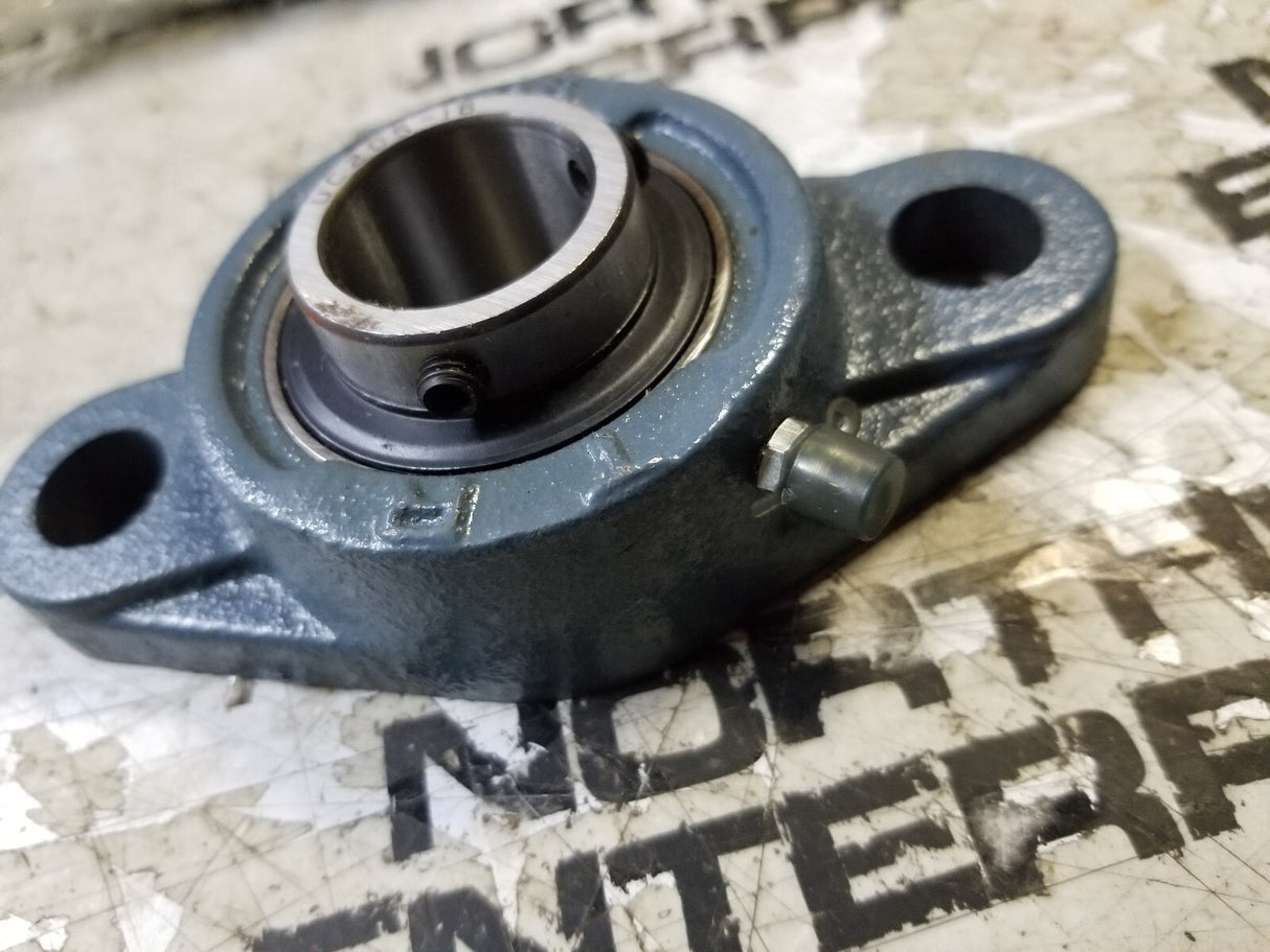 FL205 130mm Long 25mm Inner Dia Metal Flange Pillow Block Mounted Bearing
