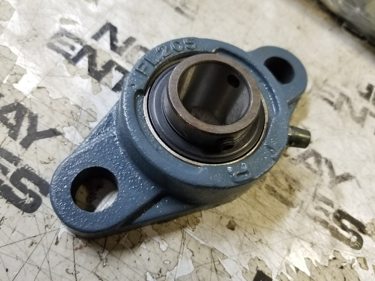 FL205 130mm Long 25mm Inner Dia Metal Flange Pillow Block Mounted Bearing