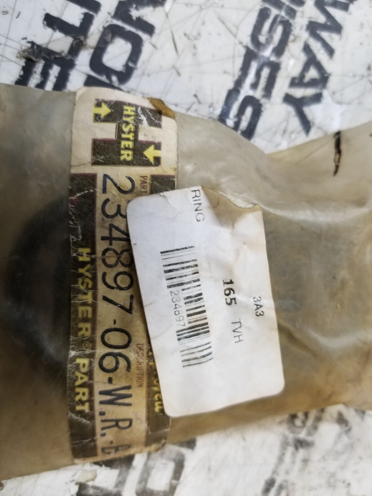 234897 LOT OF 6 SEALS WIPER SEAL HYSTER