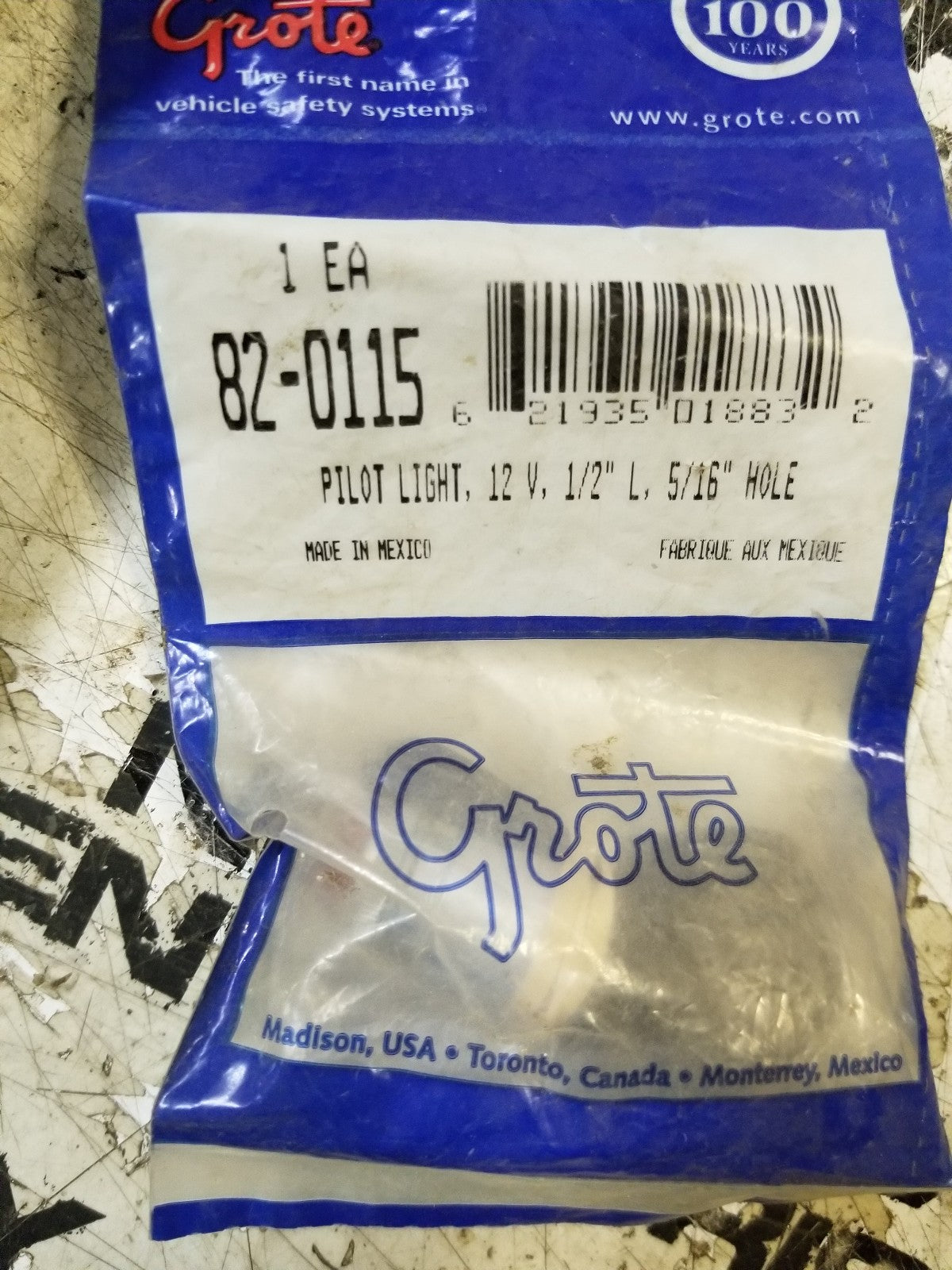 82-0115 GROTE PILOT LIGHT