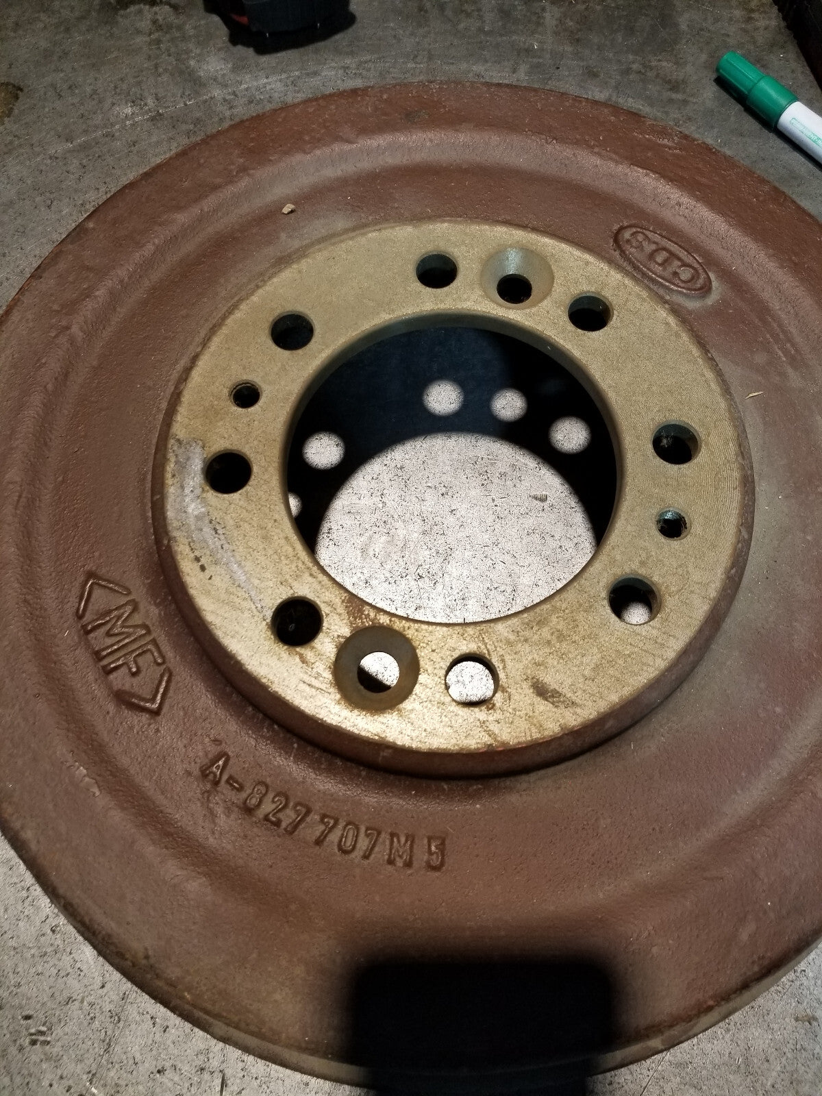 A827707M5 BRAKE DRUM