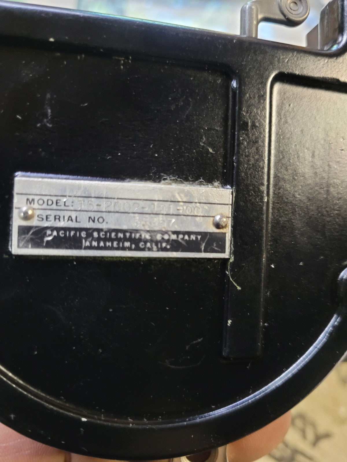 PACIFIC SCIENTIFIC T5 CABLE TENSIOMETER T5-2002-101-00 AIRCRAFT