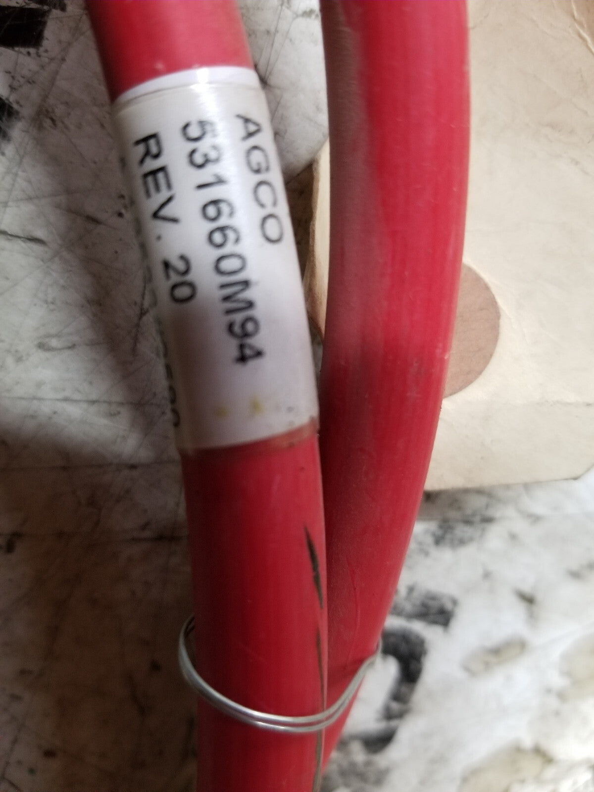 531660M94 AGCO BATTERY CABLE