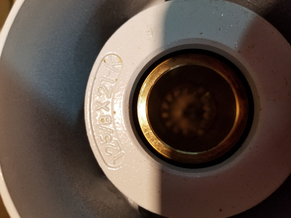 Yamaha New OEM Outboard Propeller, 12-5/8" X 21" Pitch, 6E5-45943-00-00