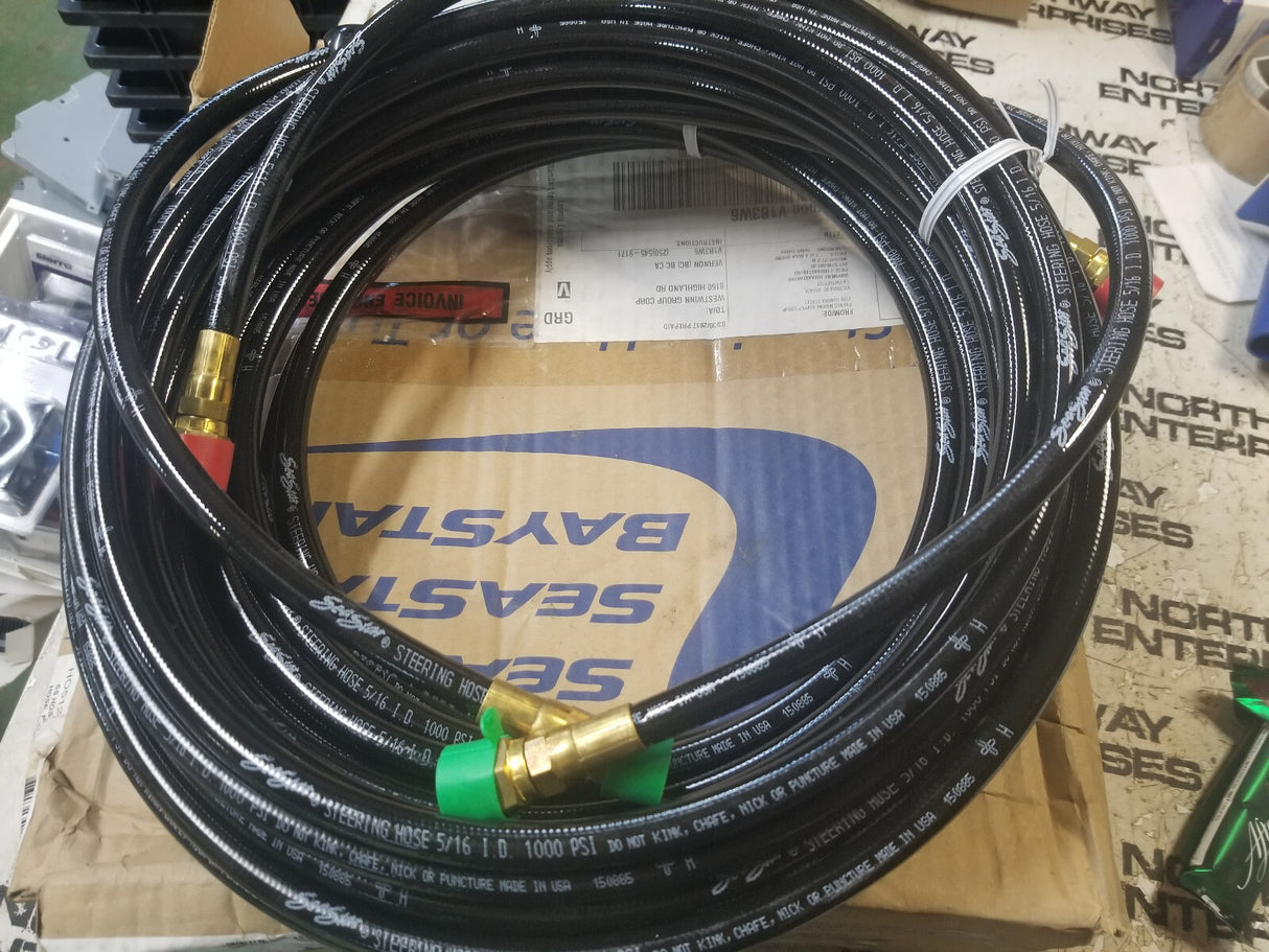 SeaStar HO5128 Hose Kit 28ft Hydraulic Outboard Steering Boat Teleflex Marine