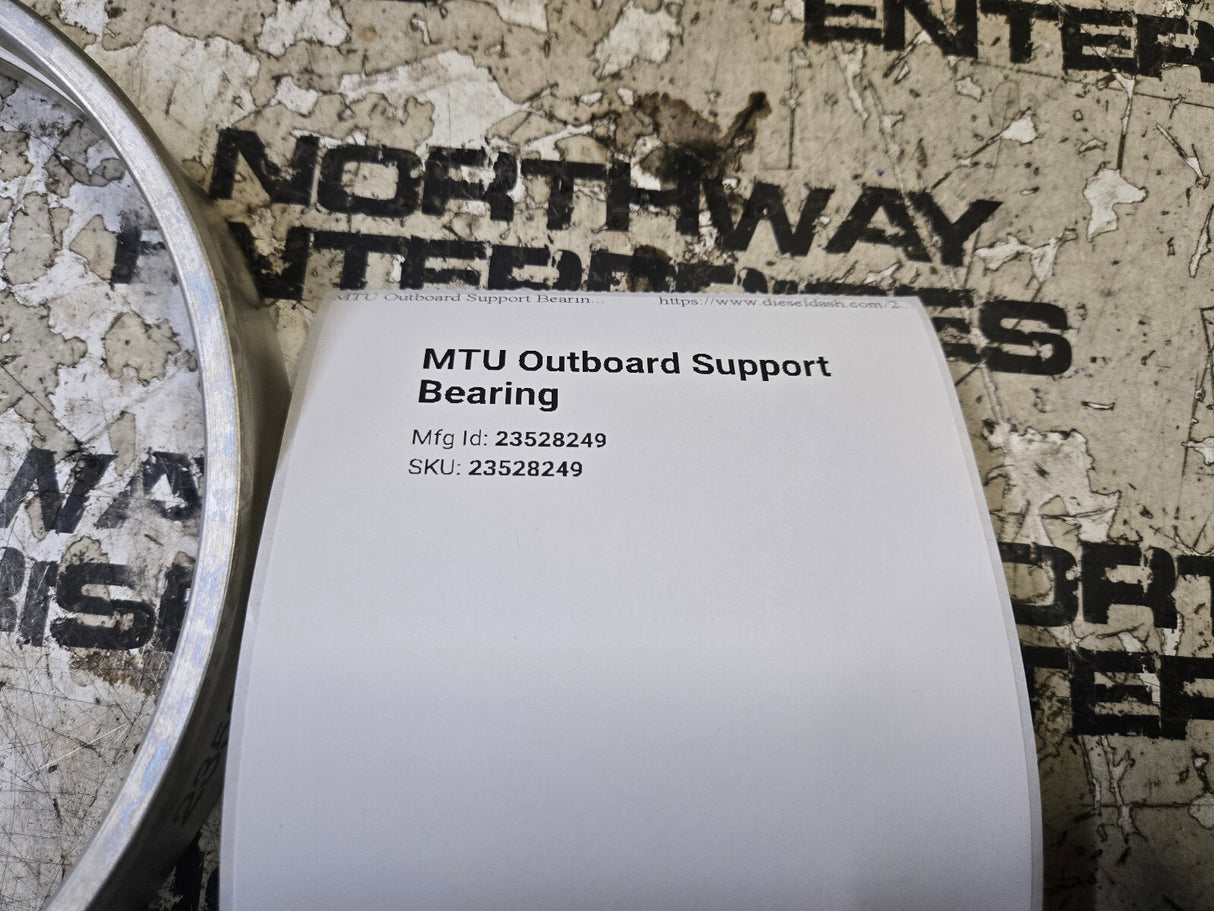 MTU Outboard Support Bearing 23528249