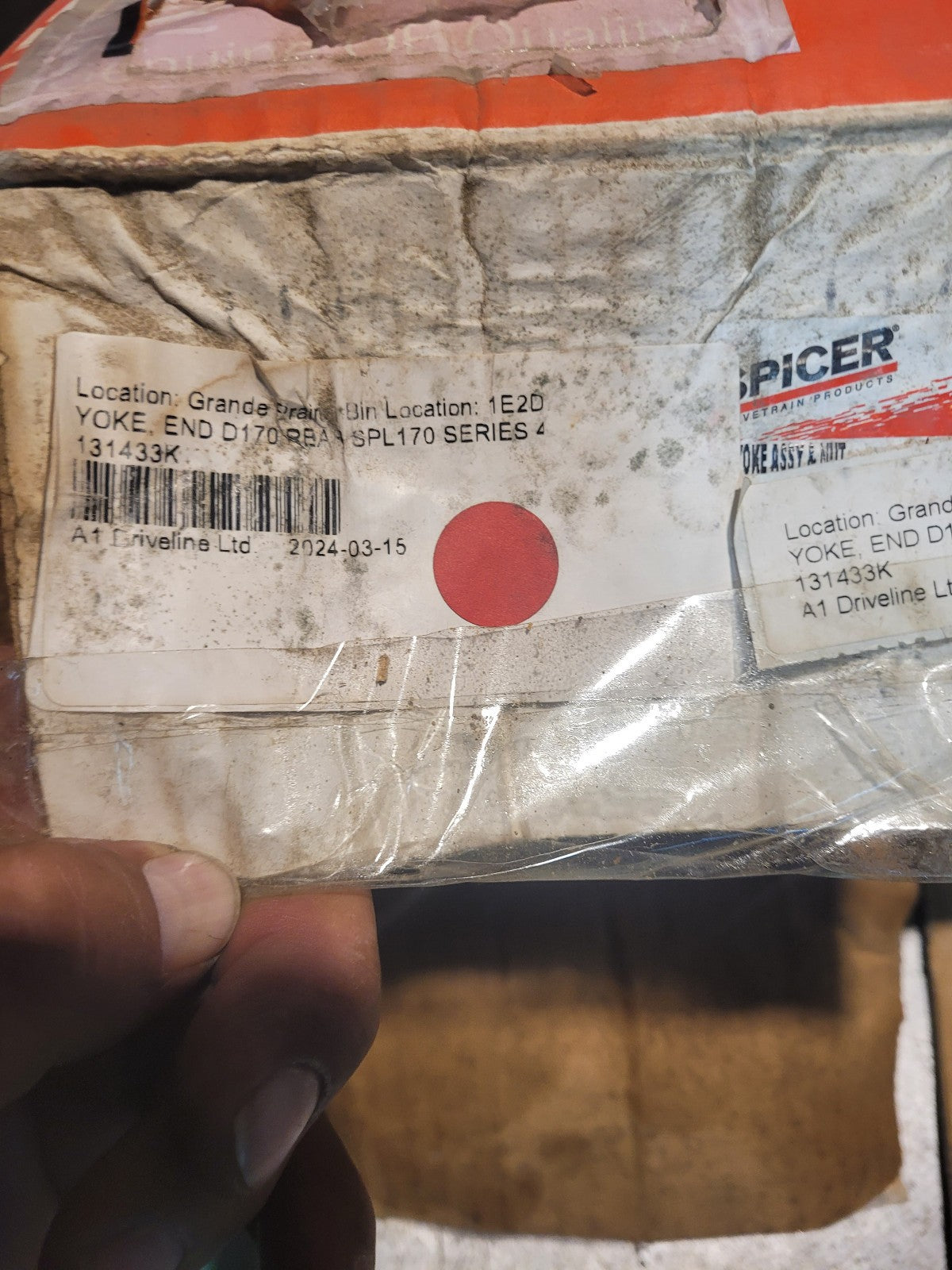 131433K Eaton Spicer SPL170 Series Half Round Yoke