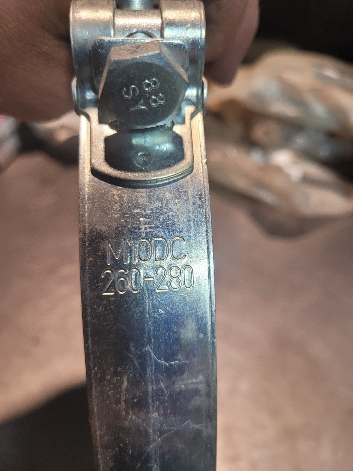 CLAMP T-BOLT 265-278 MIKALOR 10" CLA-0133