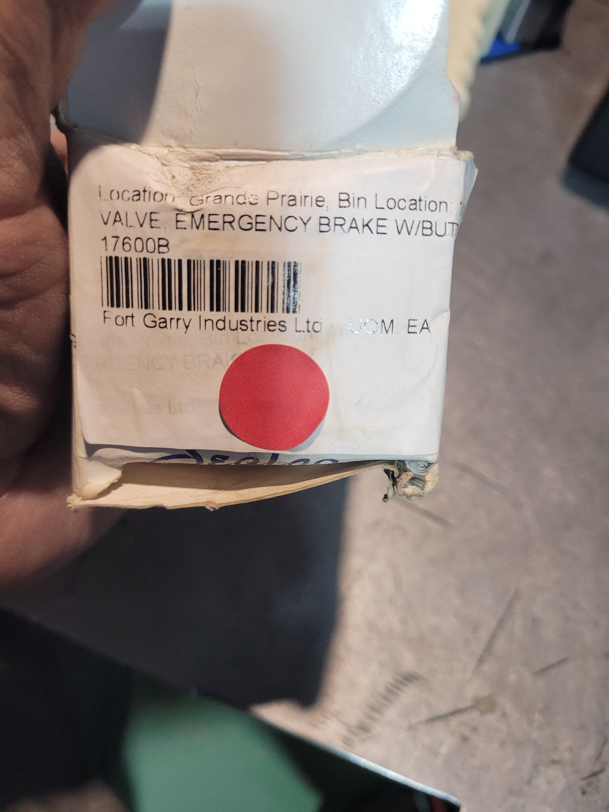 Sealco 17600B Push/Pull Valve