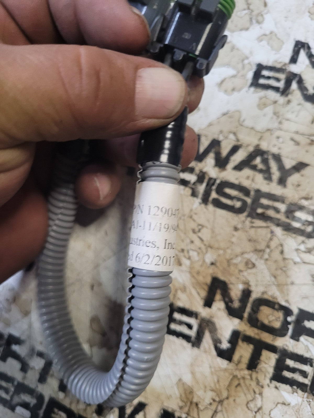 129047 PETERBILT WIRE HARNESS