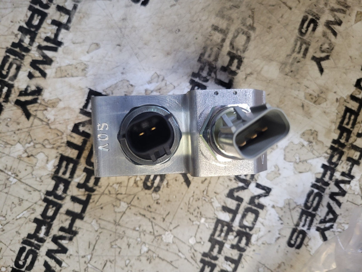 5308313 Cummins OEM ISX Fluid Doser Shutoff Hydraulic Solenoid Valve Block Part