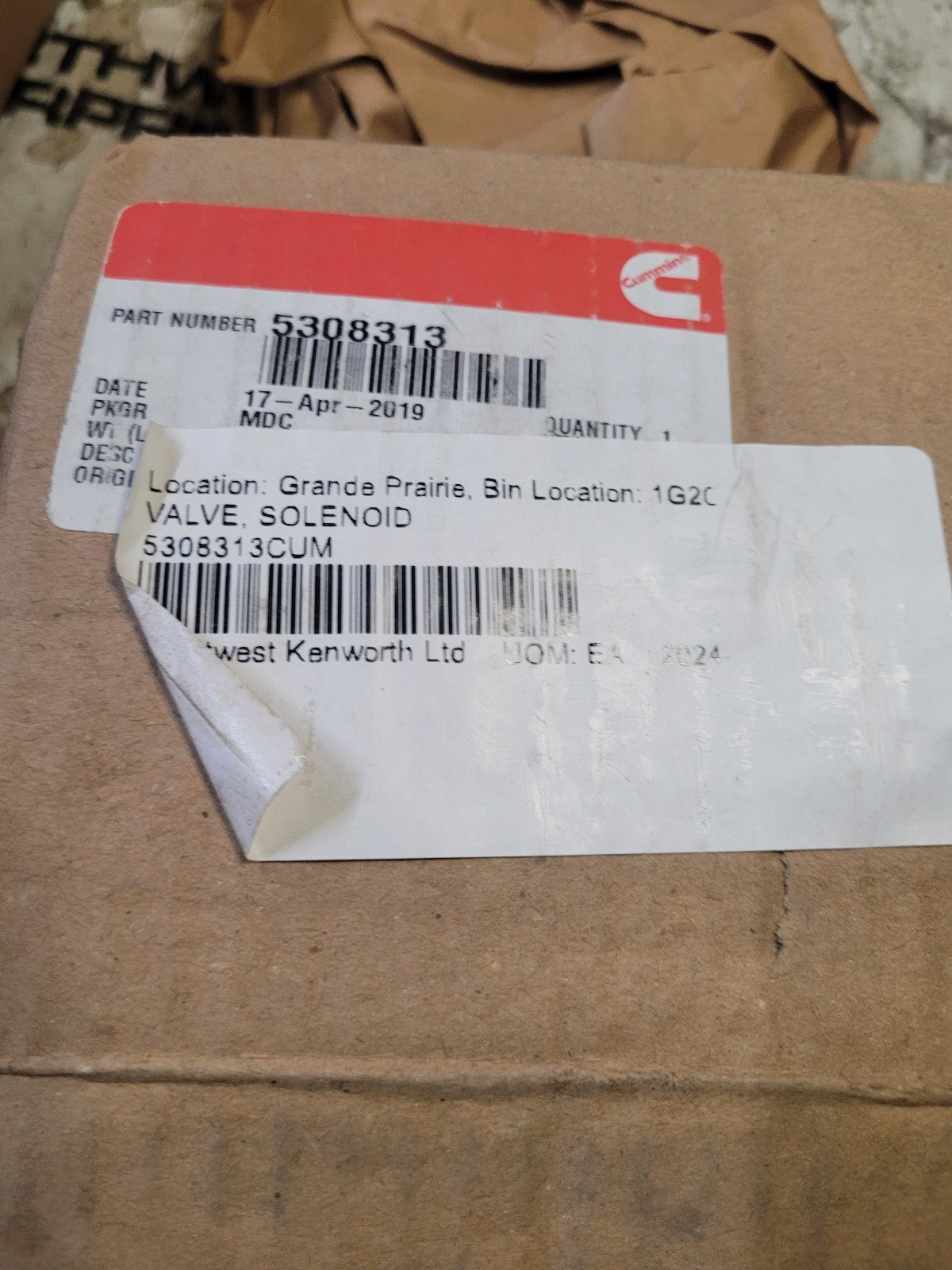 5308313 Cummins OEM ISX Fluid Doser Shutoff Hydraulic Solenoid Valve Block Part