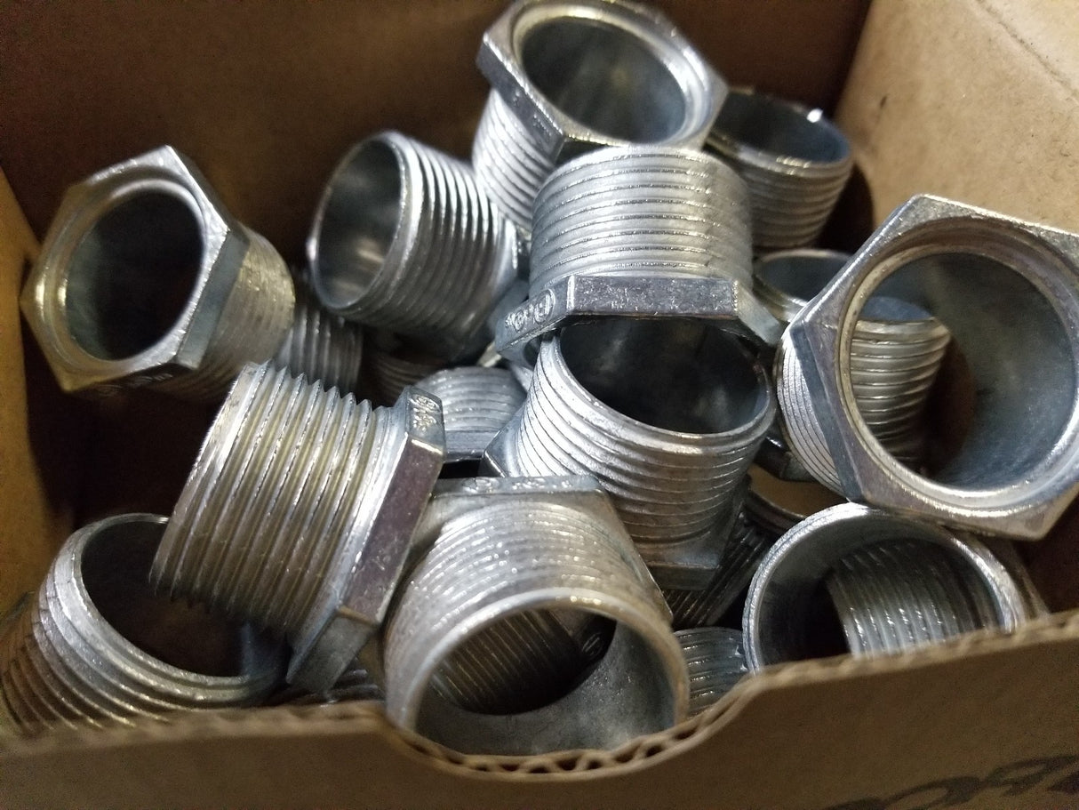 1 BOX 0F 25PC - Bridgeport 1793-DC 1" Extra Long Conduit Nipple