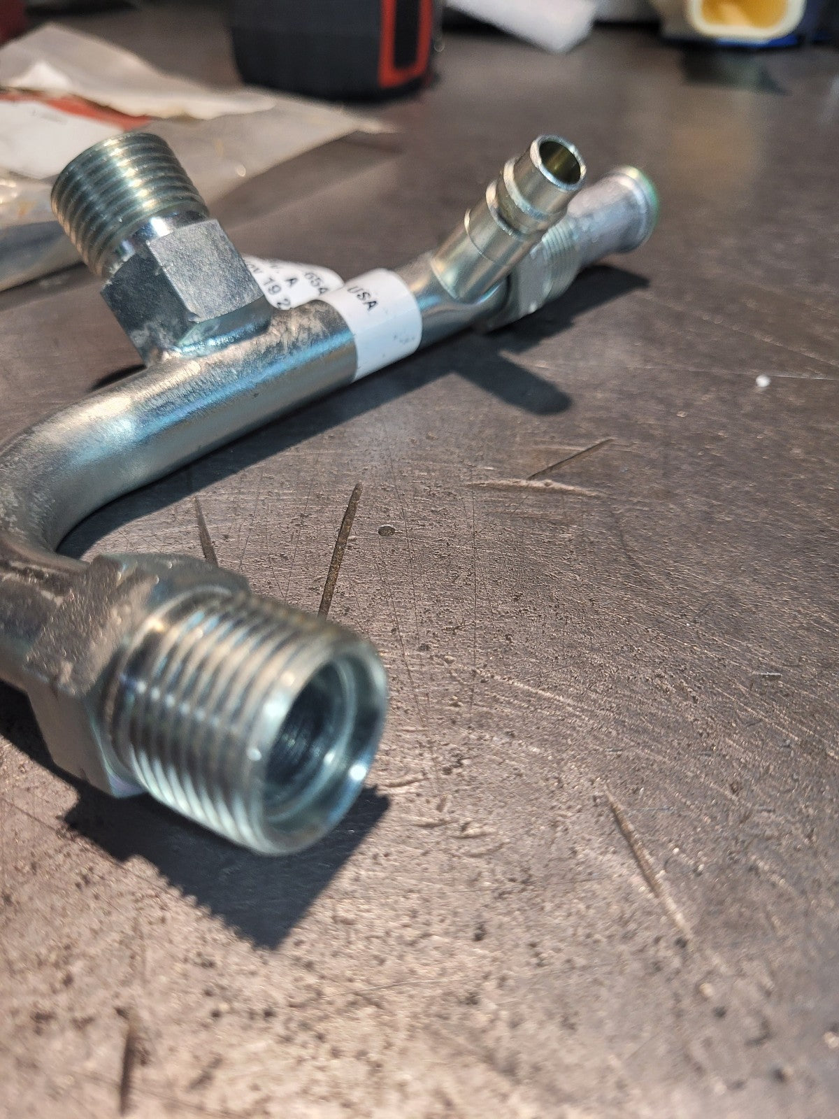 22-65468-001 Auxiliary Steel Charge Tube