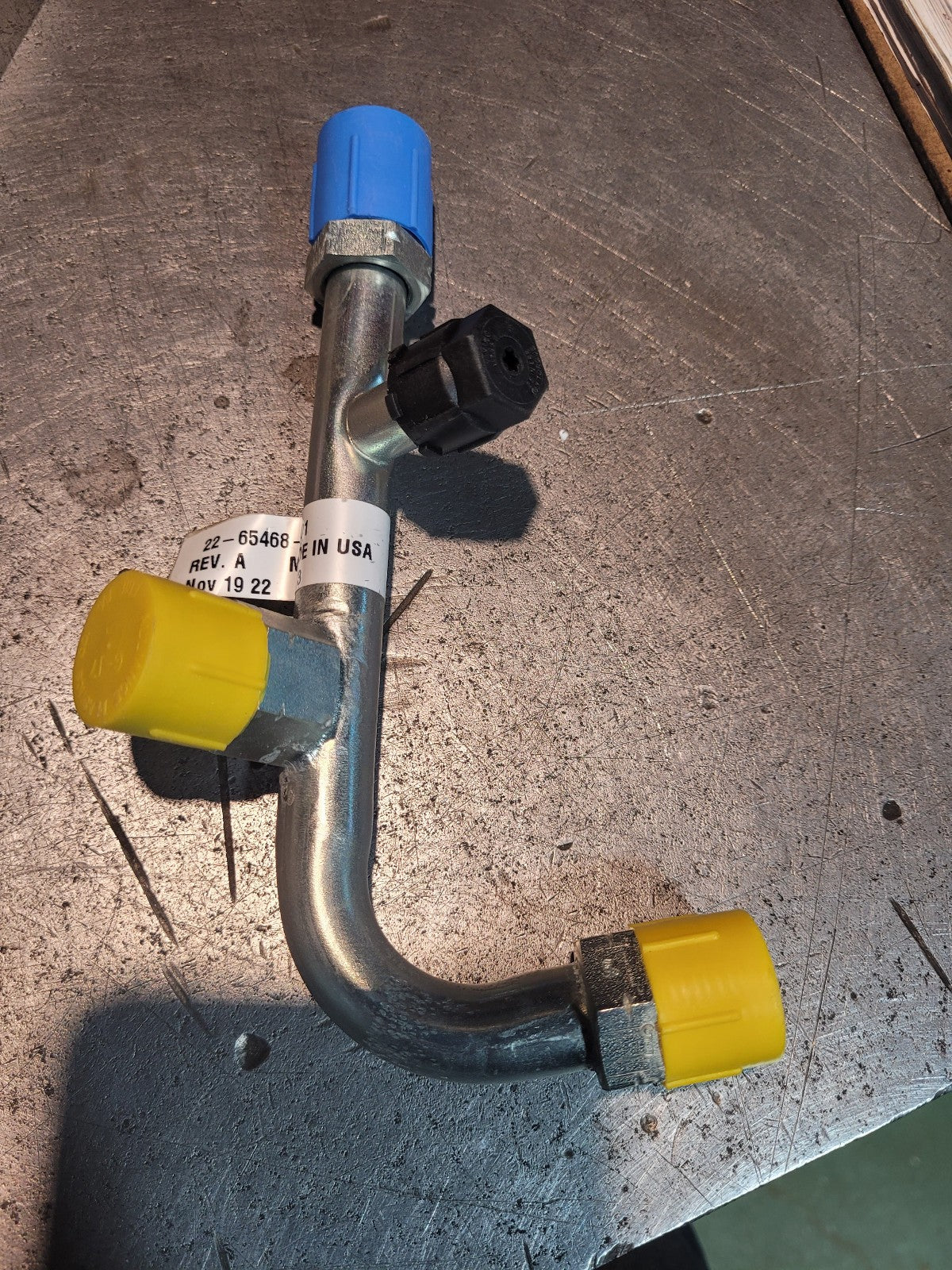 22-65468-001 Auxiliary Steel Charge Tube