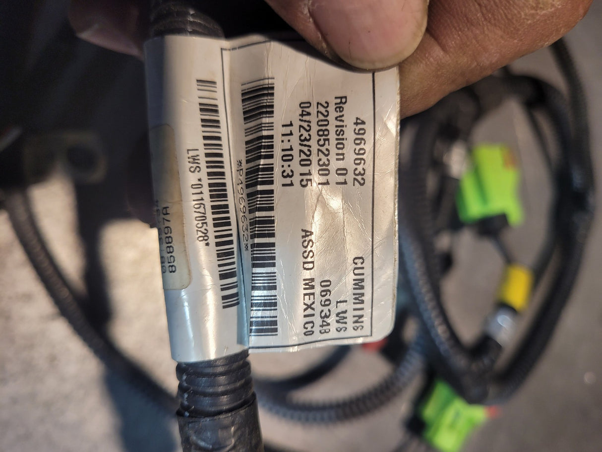 NEW OEM CUMMINS 4969632 WIRE HARNESS
