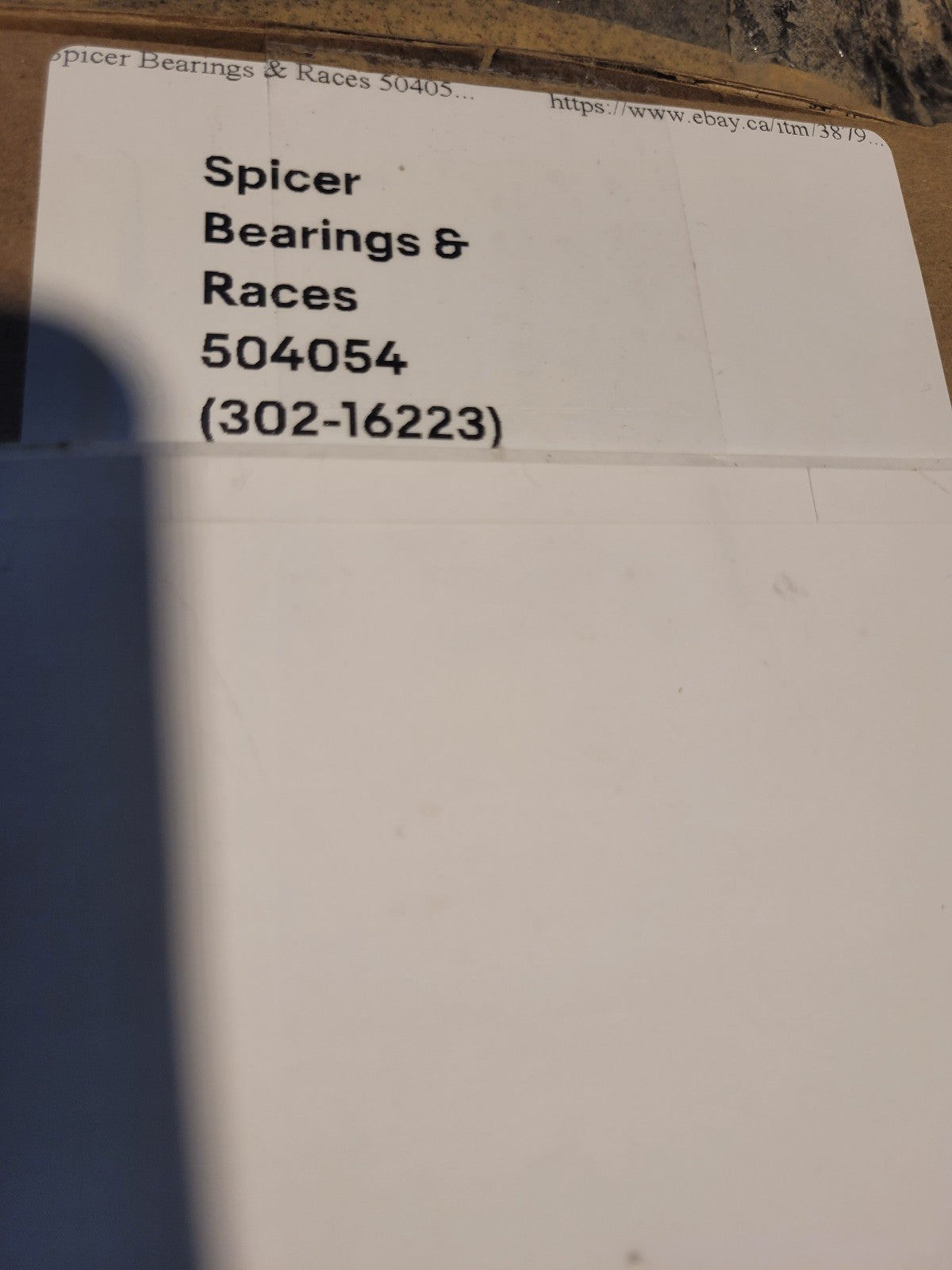 Dana 504054 Axle Differential Bearing And Seal Kit Tapered Roller