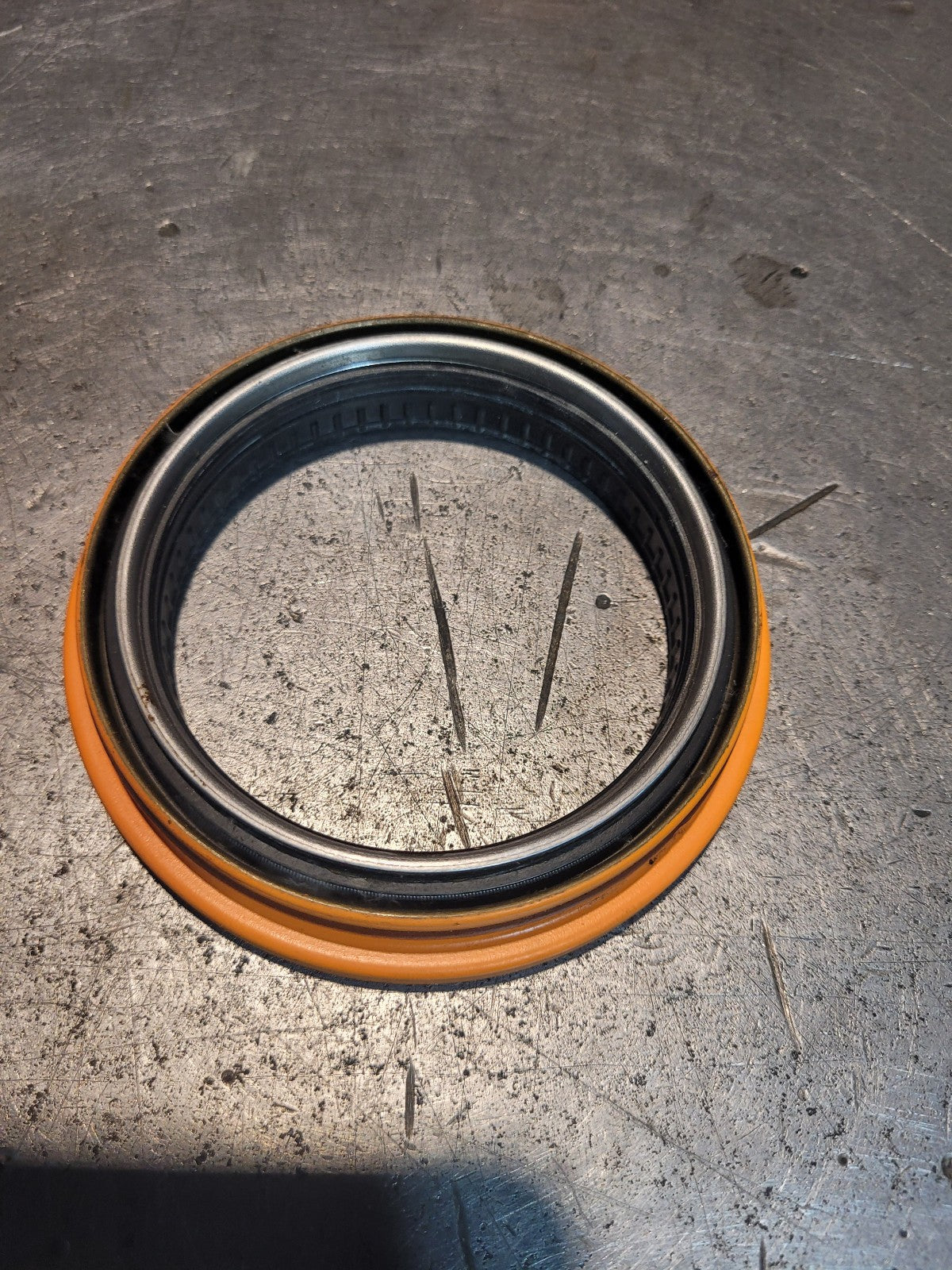 100495 TIMKEN Oil Seal - Solid, 3.003 in Shaft Dia., 3.761 in OD, 0.420