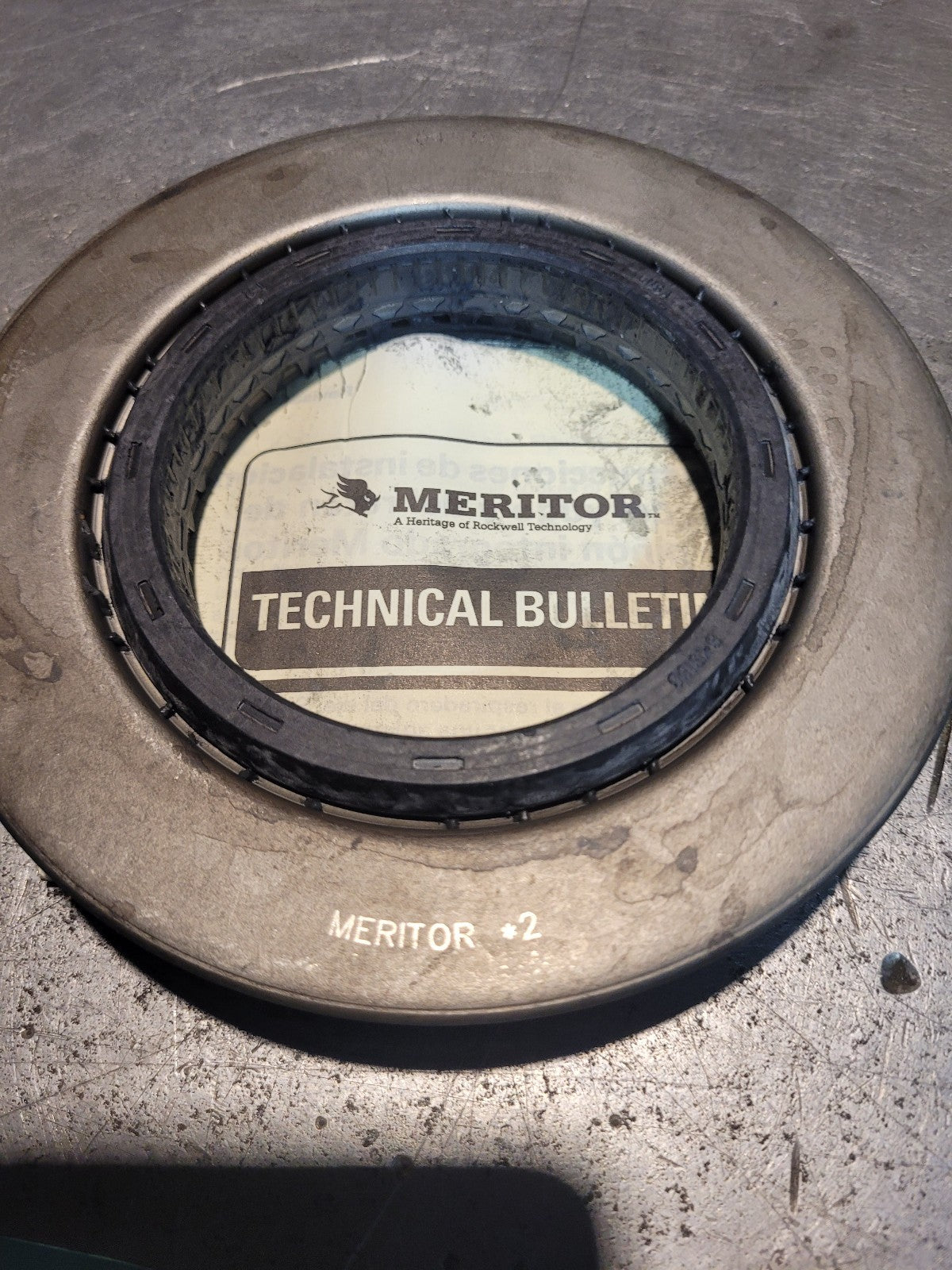 Meritor A-1205-Q-2591 Unitized Pinion Oil Seal Mack 8235 (B456) A1205Q2591
