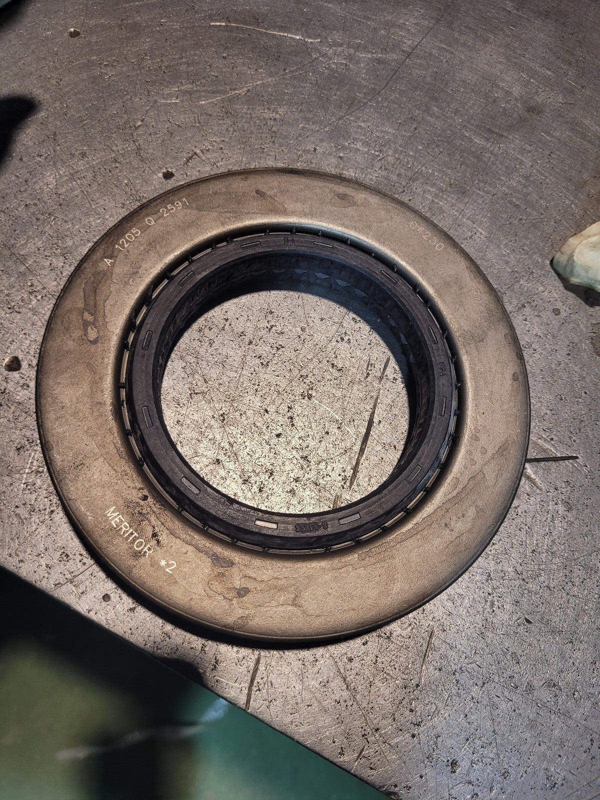 Meritor A-1205-Q-2591 Unitized Pinion Oil Seal Mack 8235 (B456) A1205Q2591