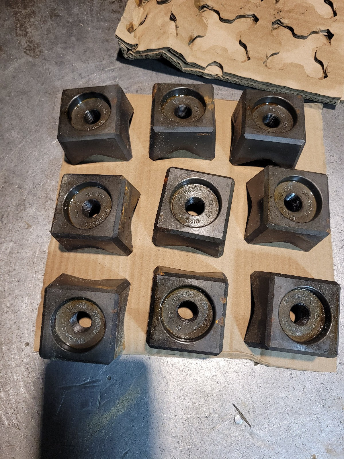 1 BOX OF 18PC - QK10031T SAW TOOTH QUAD SHANKLESS HT