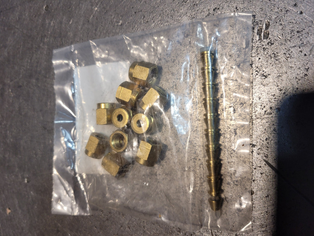 10PC NEW FOR Agilent Copper pipe ferrule blade ring joint 5181-7479