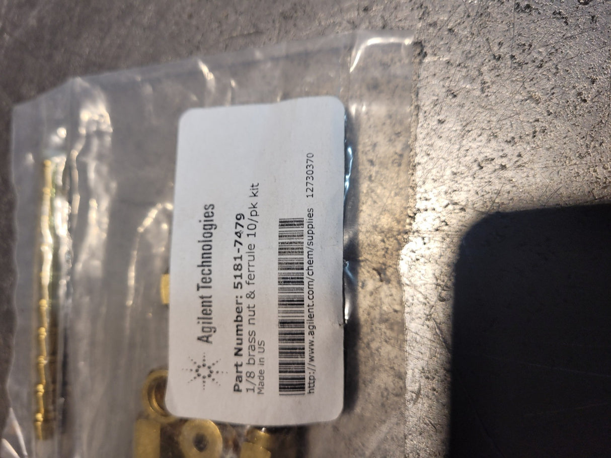 10PC NEW FOR Agilent Copper pipe ferrule blade ring joint 5181-7479