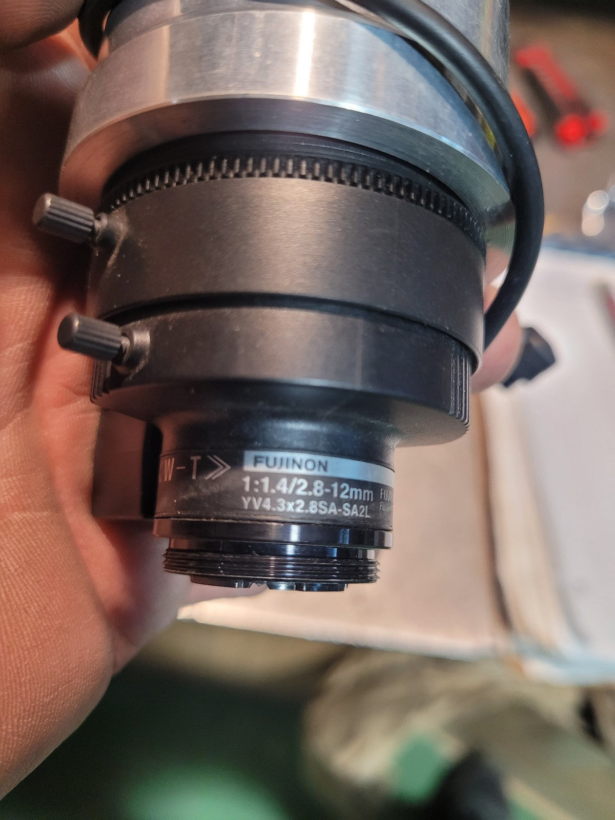 1:1.4/2.8-12MM YV4.3X2.8SA-SA2L FUJINON Varifocal Lens (Long Cable)