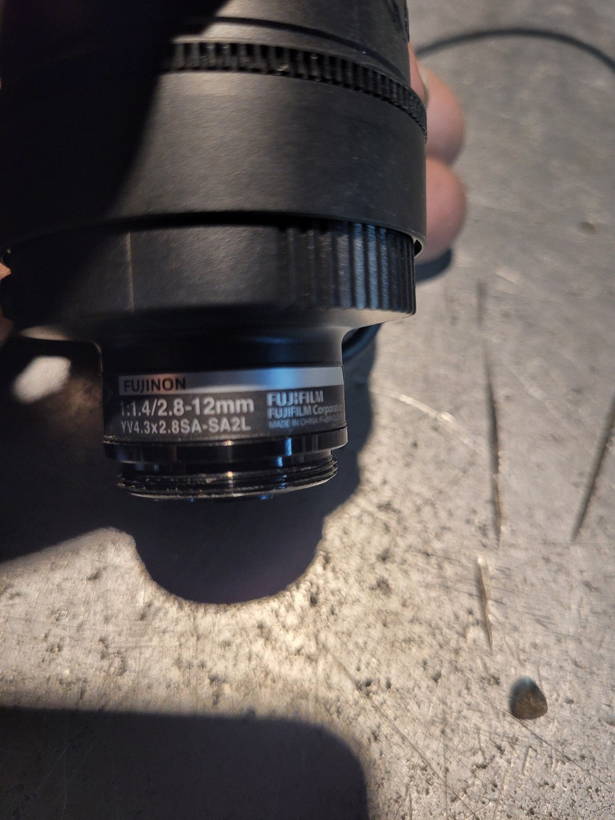 1:1.4/2.8-12MM YV4.3X2.8SA-SA2L FUJINON Varifocal Lens (Long Cable)