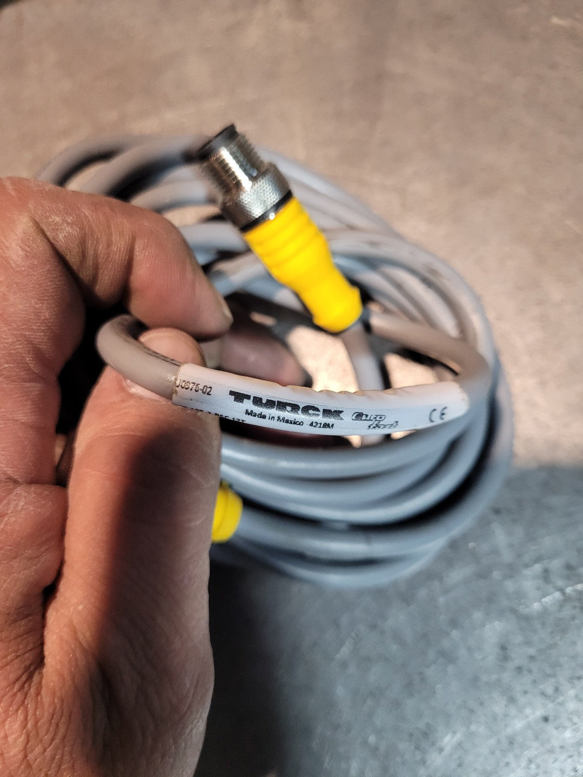 Turck RKC 12T-2-RSC 12T Connect Cables For Fortress U0976-02 60-75VDC 24AWG/12