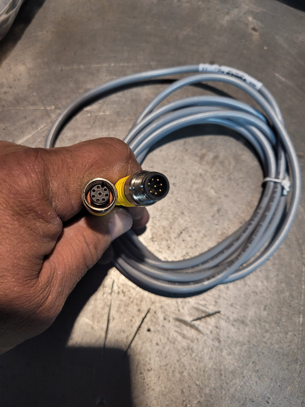 New Turck RKC8T-3-RSC8T U5312-32 Cordset Straight Connector