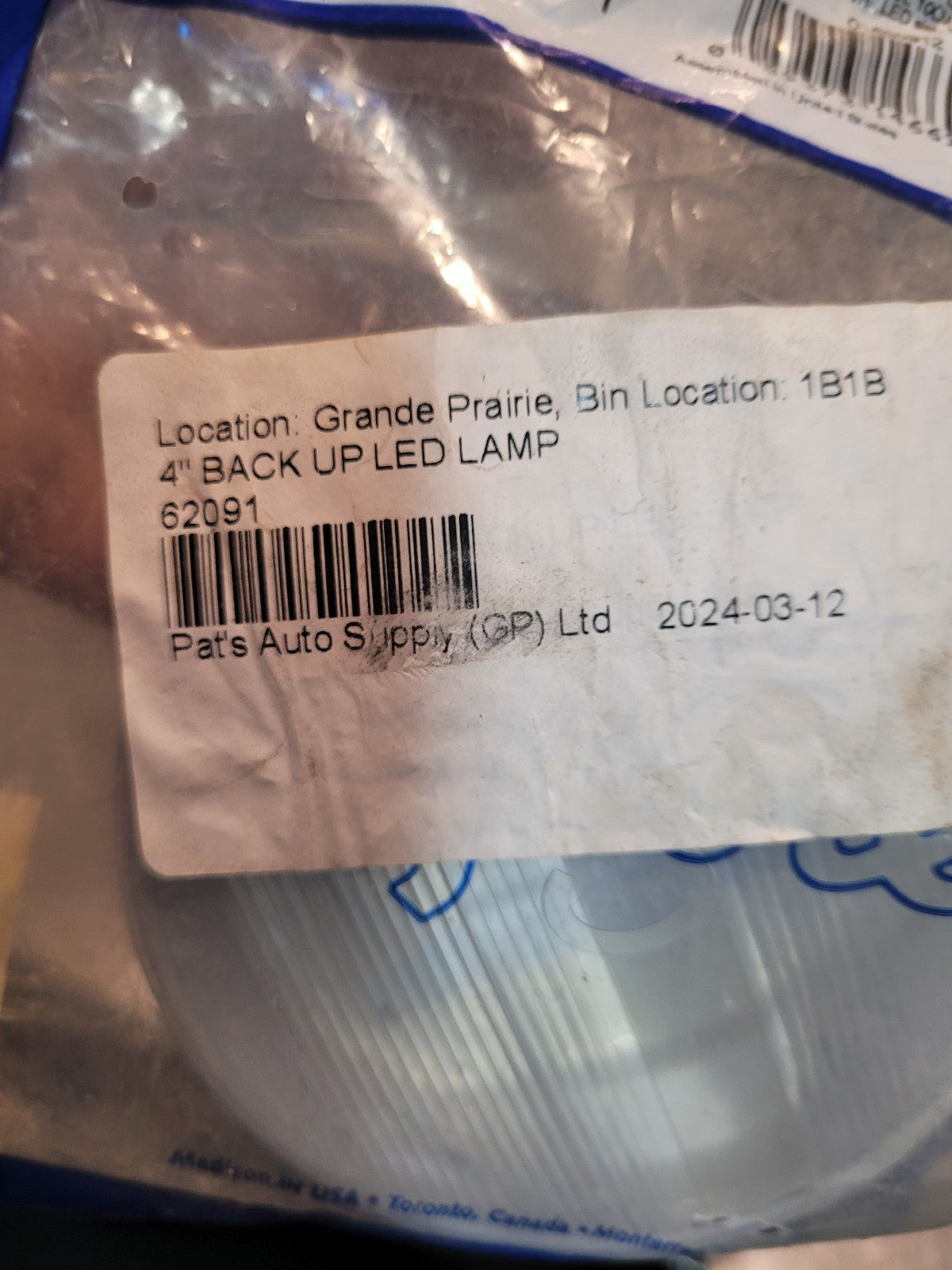 Grote 62091 4" Single And Dual System LED Backup Light