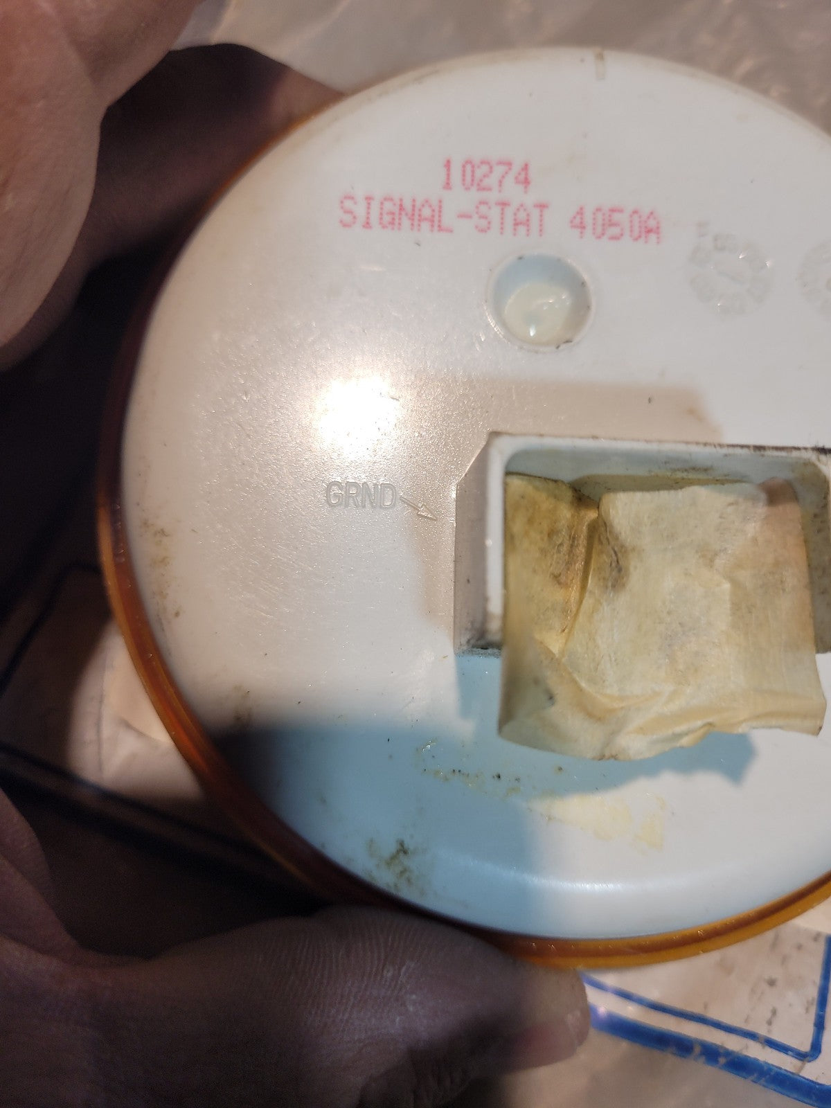 4050A SIGNAL STAT 4" AMBER YELLOW REAR TURN SIGNAL