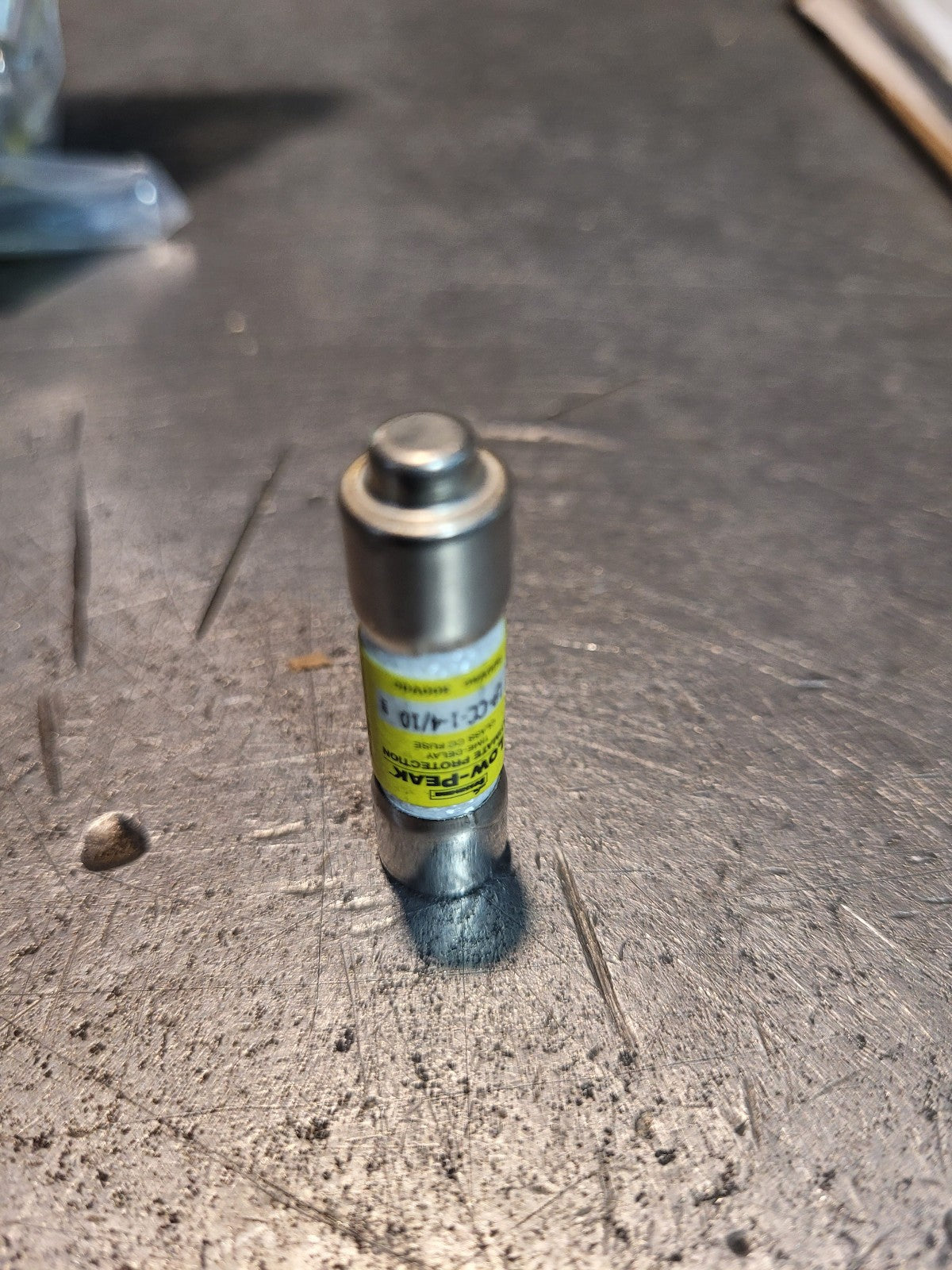 1 BAG OF 60pc CC-1-4/10 BUSSMANN TIME DELAY FUSE