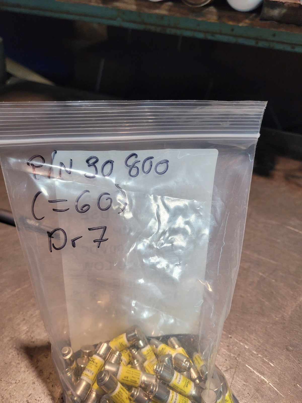 1 BAG OF 60pc CC-1-4/10 BUSSMANN TIME DELAY FUSE