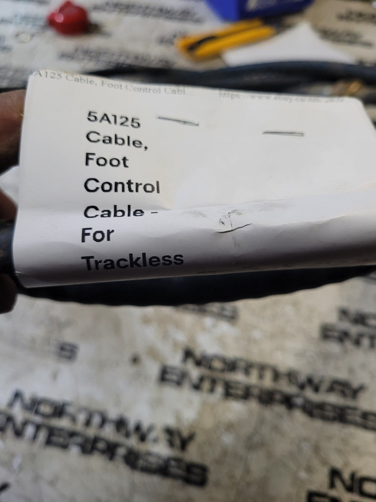 5A125 TRACKLESS CONTROL CABLE