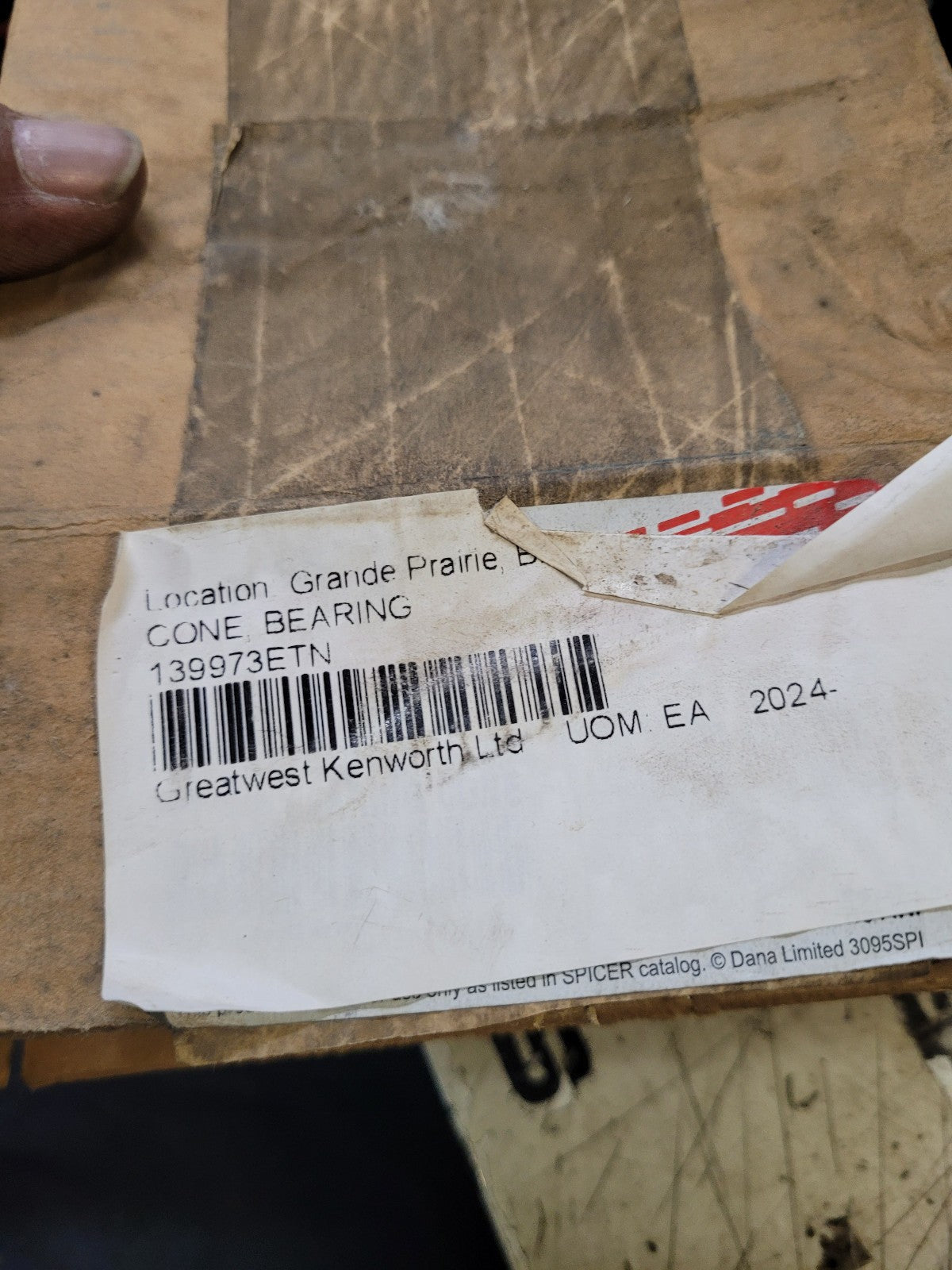 139973ETN SPICER 139973 DIFFERENTIAL BEARING