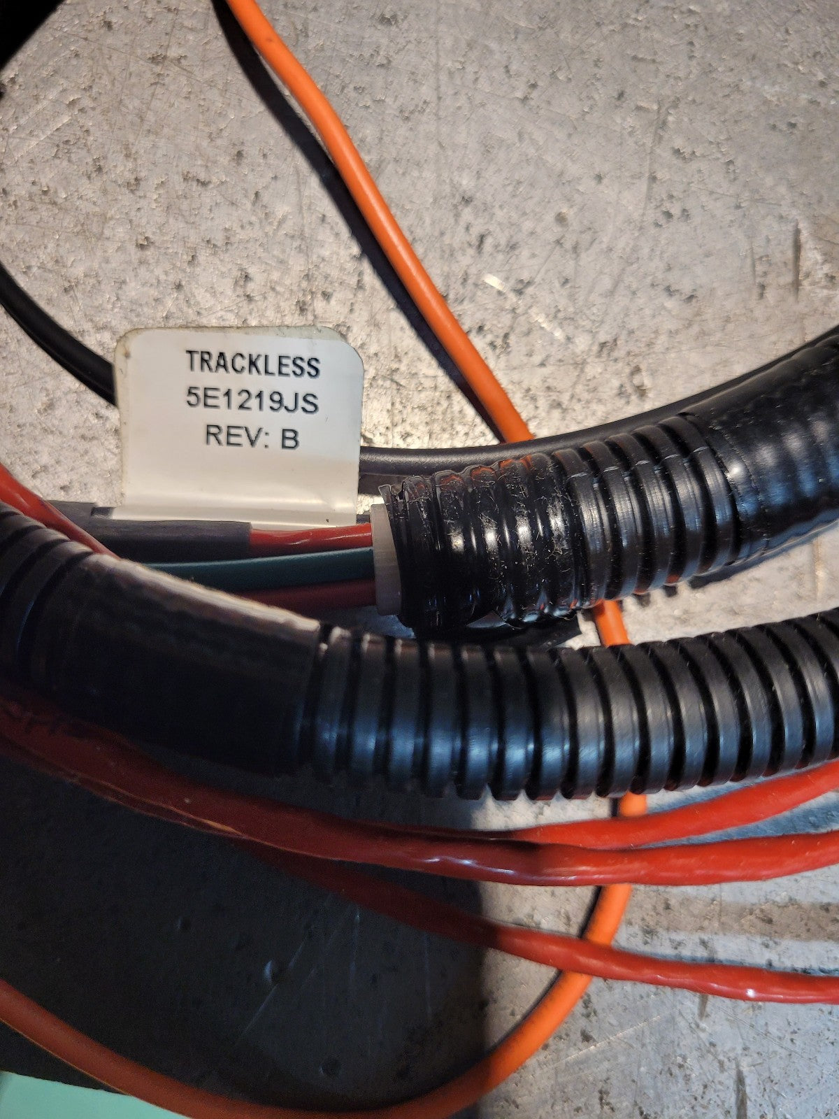 New Trackless 5e1219js wiring harness
