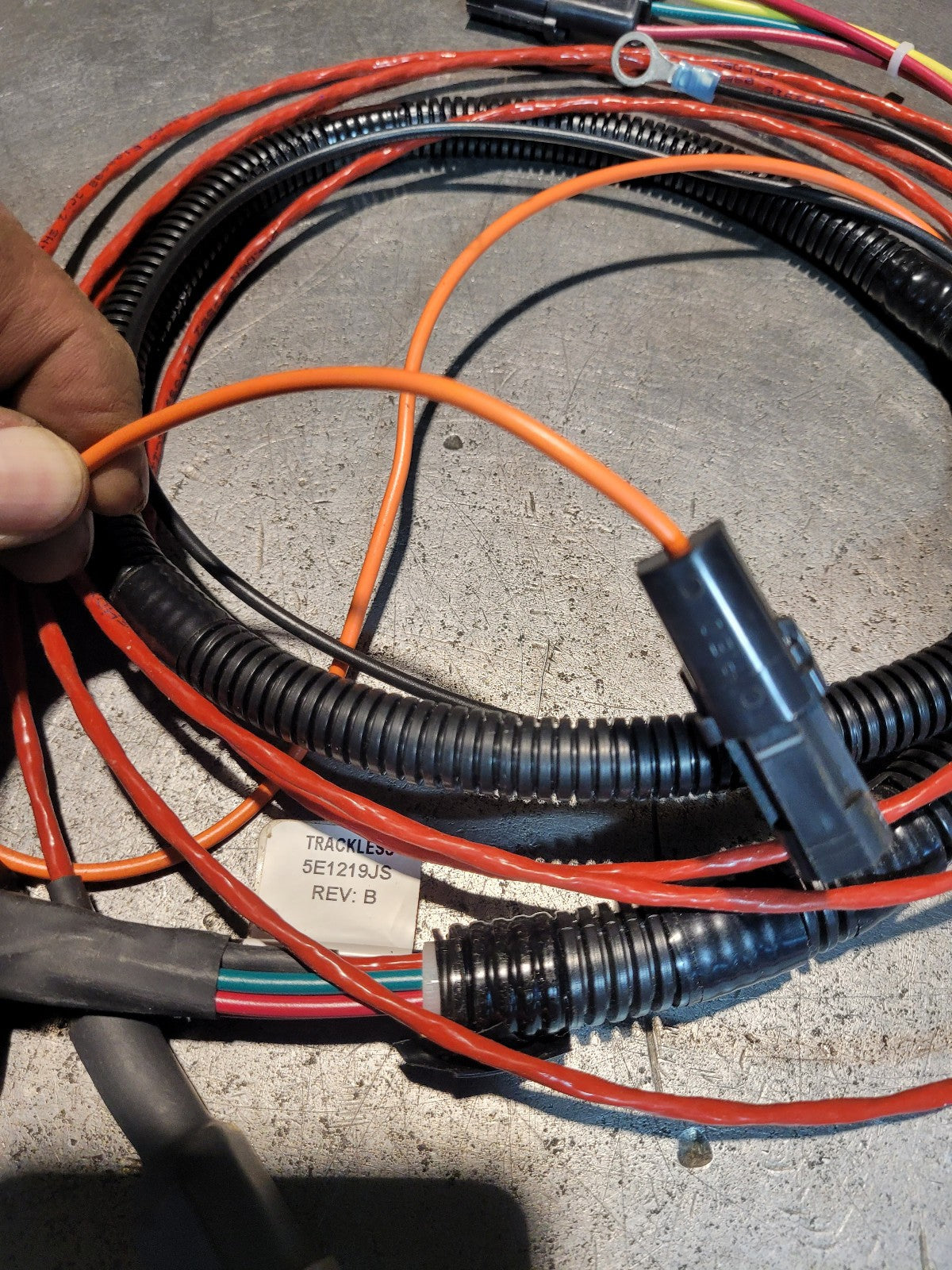 New Trackless 5e1219js wiring harness