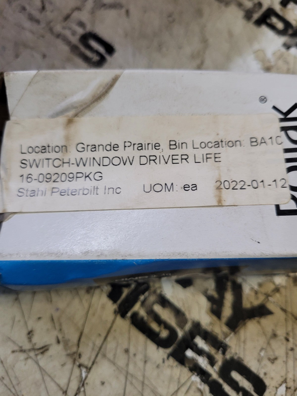 NEW Left Driver Side Master Window Lift Switch 1609209 For Peterbilt 365 367 384