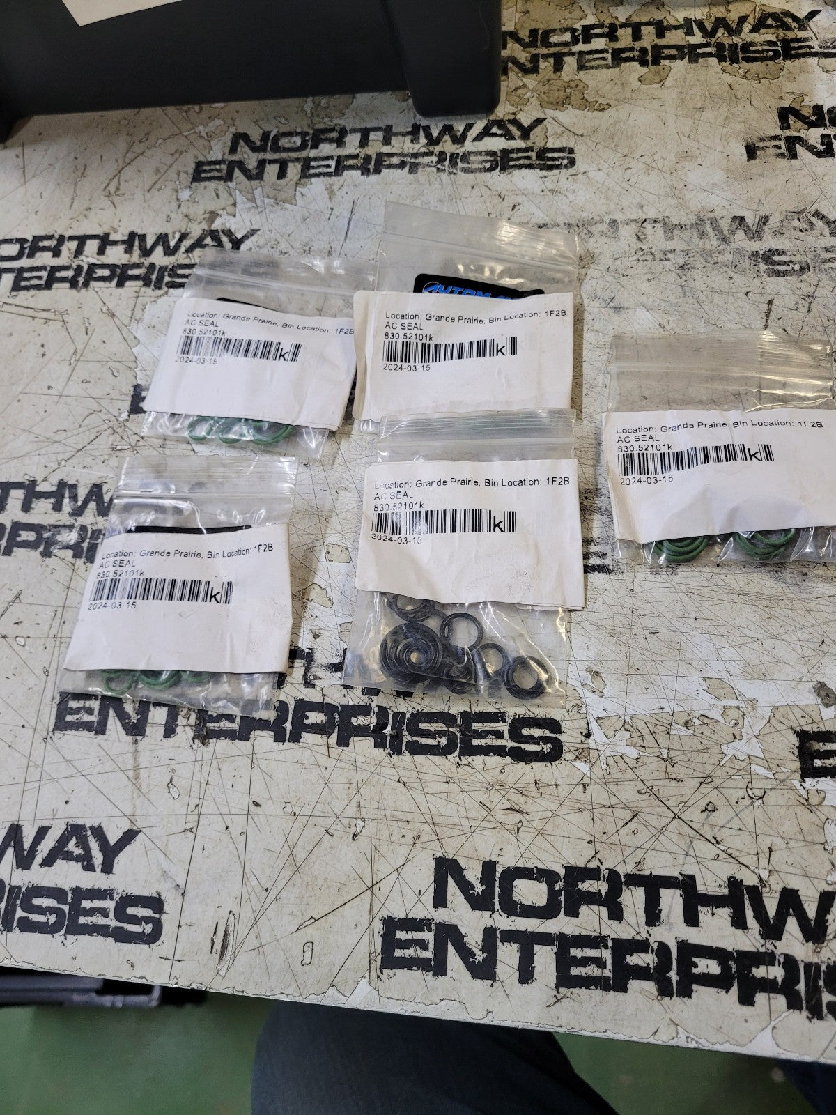 LOT OF 5 830-52101K AC O-Ring Single Job Kit 830.52101K