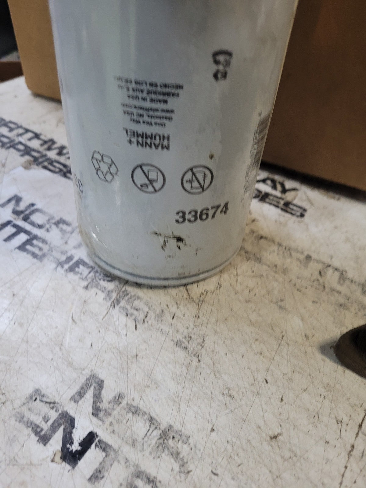 Wix 33674 Fuel Filter Replaces IH 3014300C1 Baldwin BK6269 Caterpillar 2W-2134