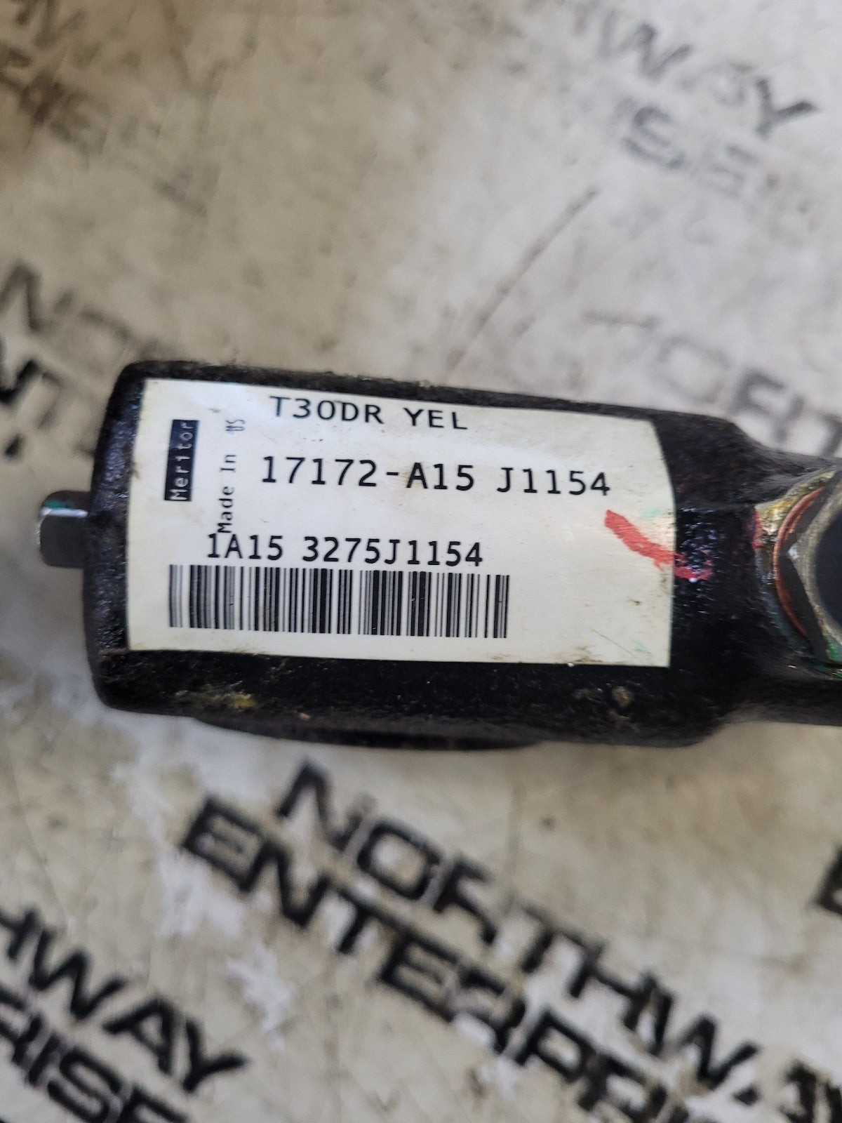 1.5" x 28 Spline 6" Automatic slack adjuster for Meritor R803112