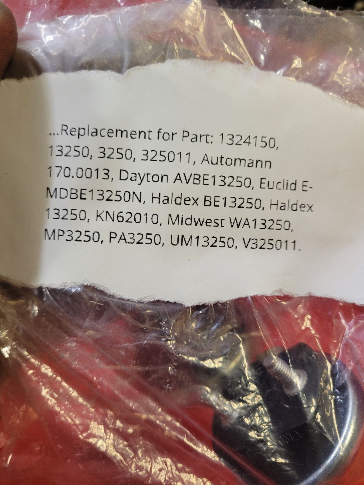 Stop Light Switch 170.0013, BE13250, 143250, 38013, 1MR3352