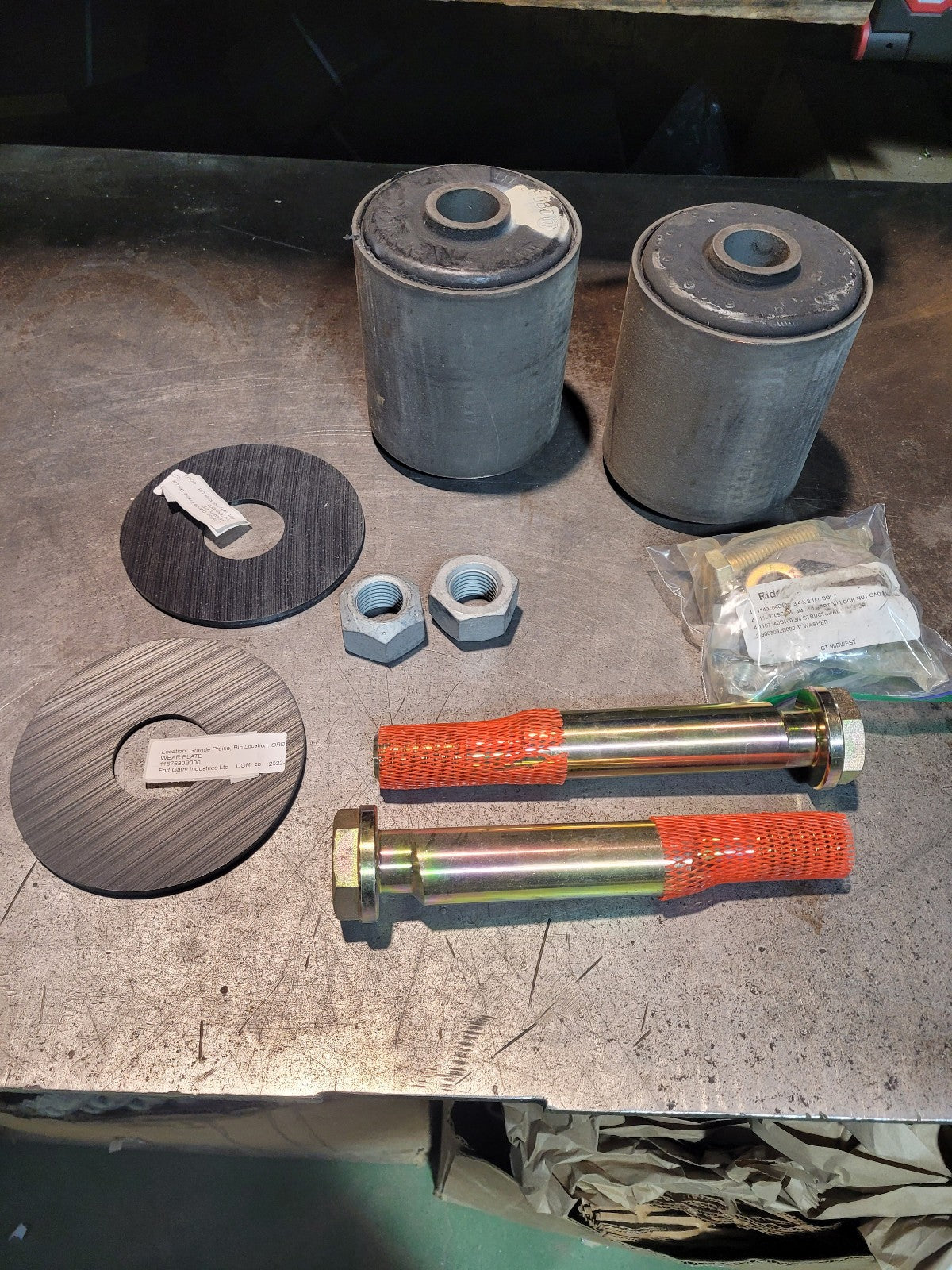 Ridewell 6040028 339-273 Rid 6040028 Pivot Serv Kt BUSHING KIT